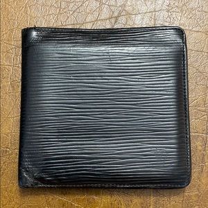 Louis Vuitton black epi wallet
